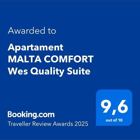 Apartament Malta Comfort Wes Quality Suite Poznań Exterior foto